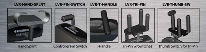 Various adaptive control handles lineup