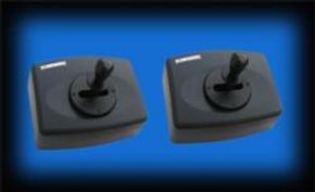Pair of retro gaming controllers