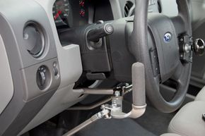 Adaptive driving equipment installed in car