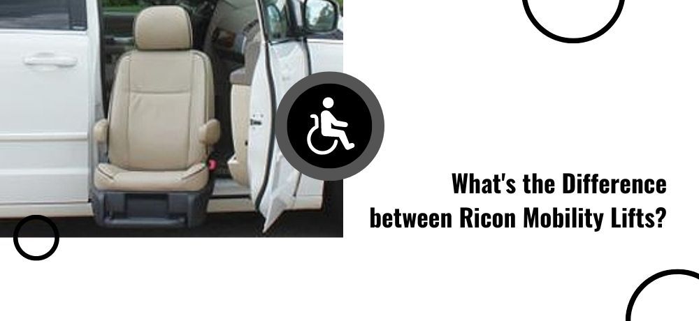 Car with Ricon mobility lift seat