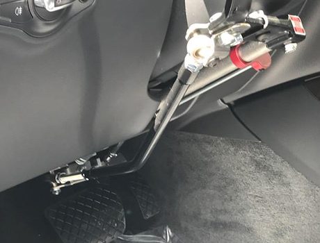 Adaptive driving equipment installation