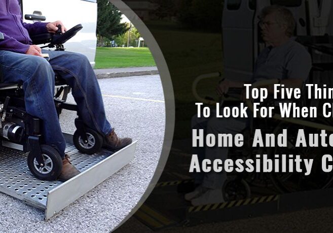 Choosing home and auto accessibility services