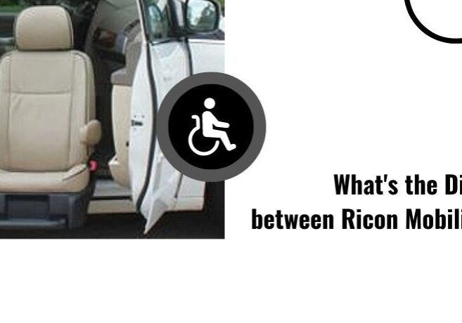 Car with Ricon mobility lift seat