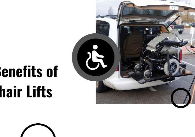 Accessible van with wheelchair lift
